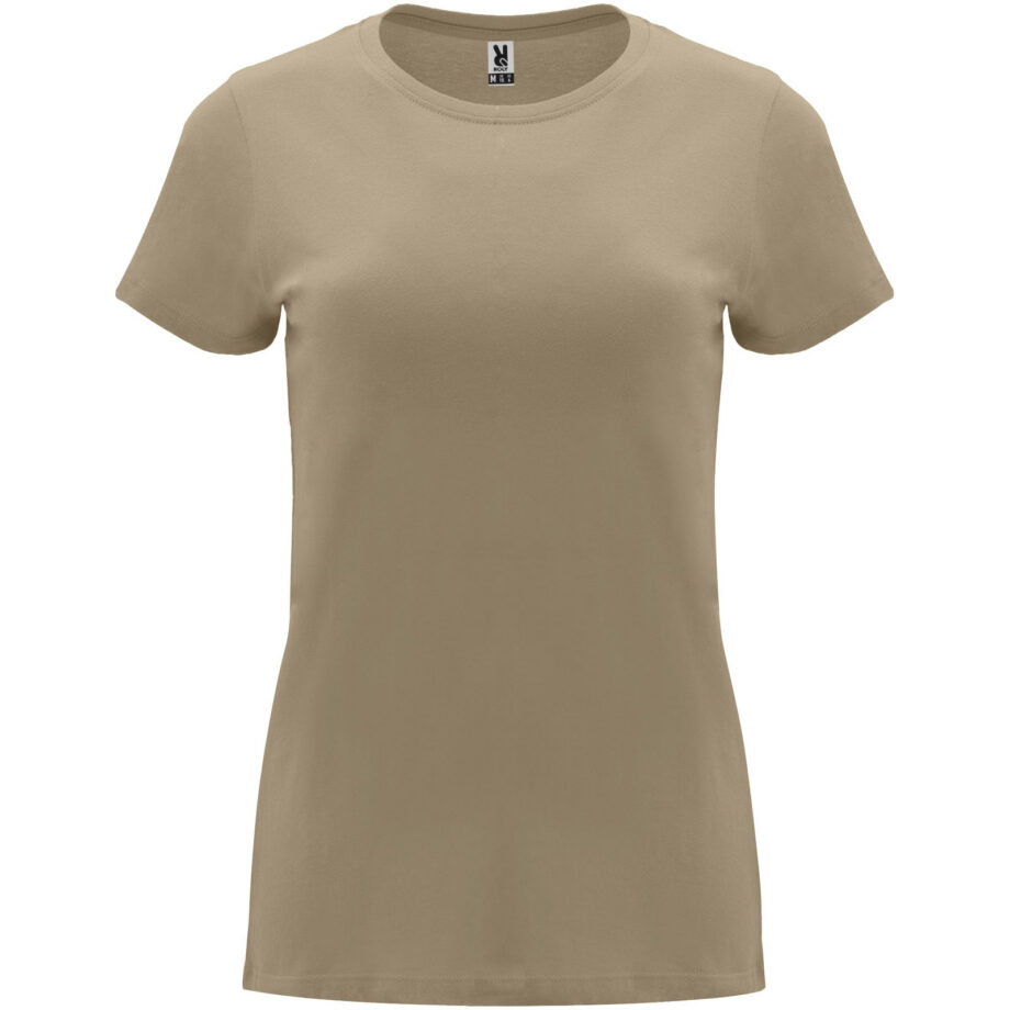 Capri naiste lühikeste varrukatega T-särk, 170 g/m²
