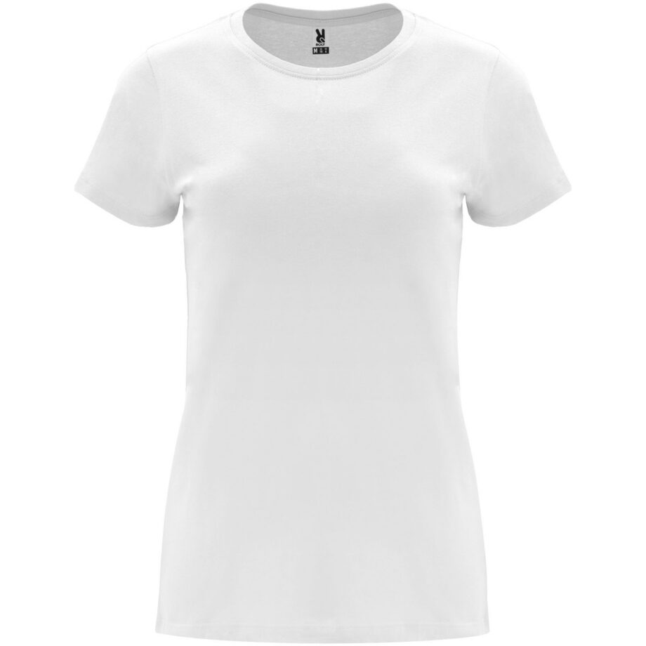 Capri naiste lühikeste varrukatega T-särk, 170 g/m²
