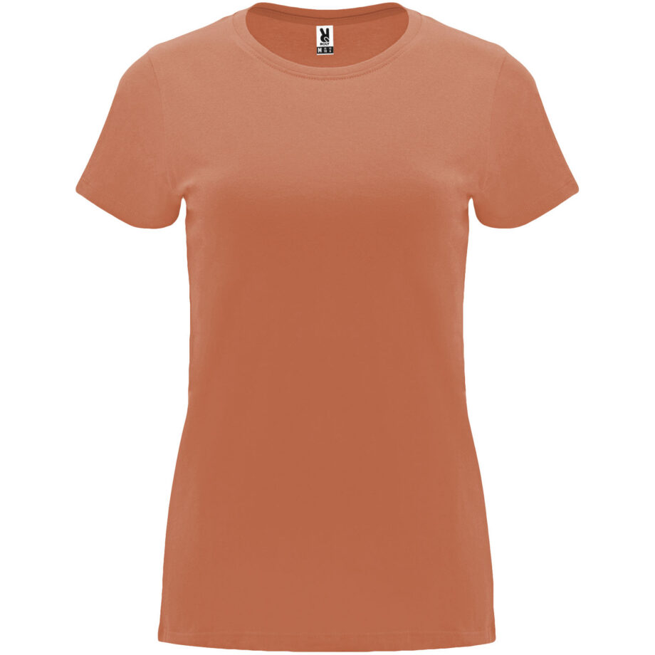 Capri naiste lühikeste varrukatega T-särk, 170 g/m²