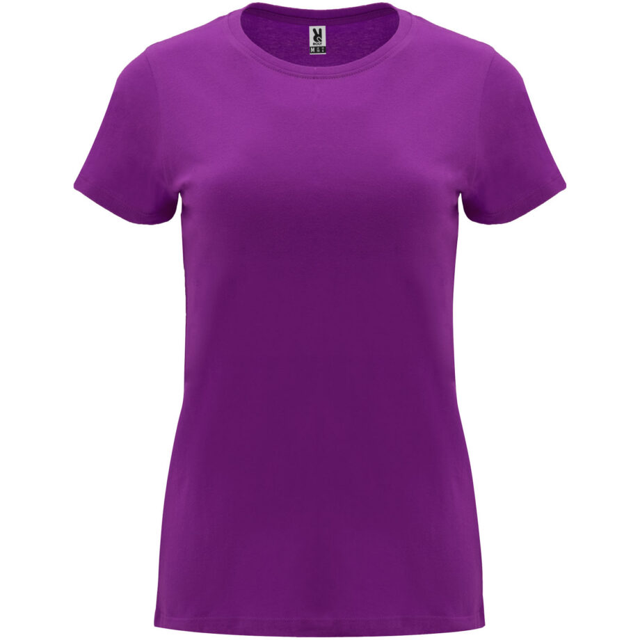 Capri naiste lühikeste varrukatega T-särk, 170 g/m²
