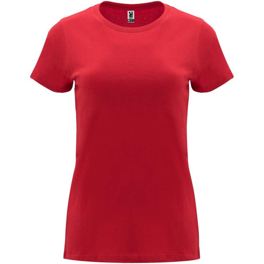 Capri naiste lühikeste varrukatega T-särk, 170 g/m²