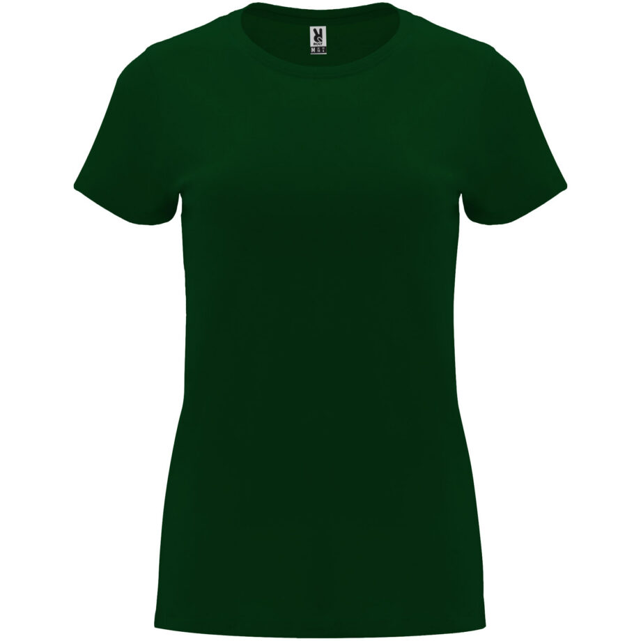 Capri naiste lühikeste varrukatega T-särk, 170 g/m²