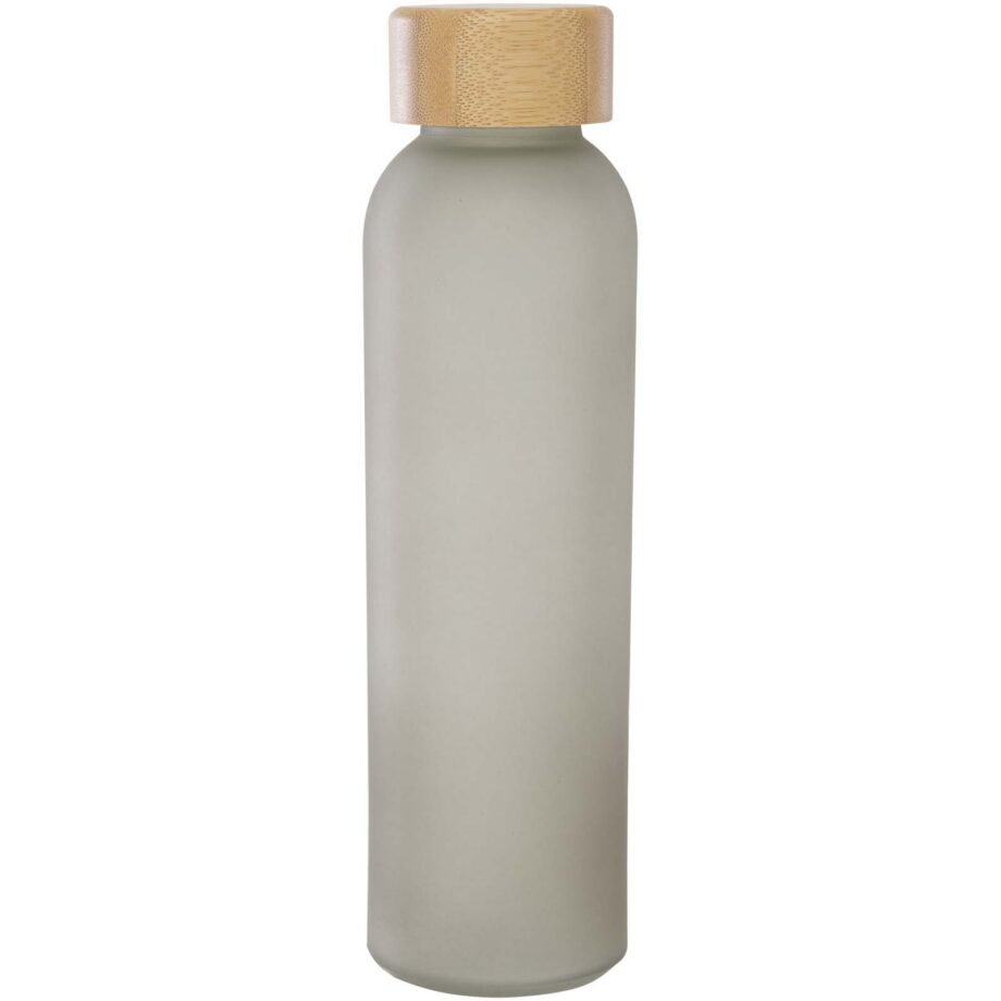 Lume 500 ml matt sooda-lubiklaasist pudel bambuskaanega
