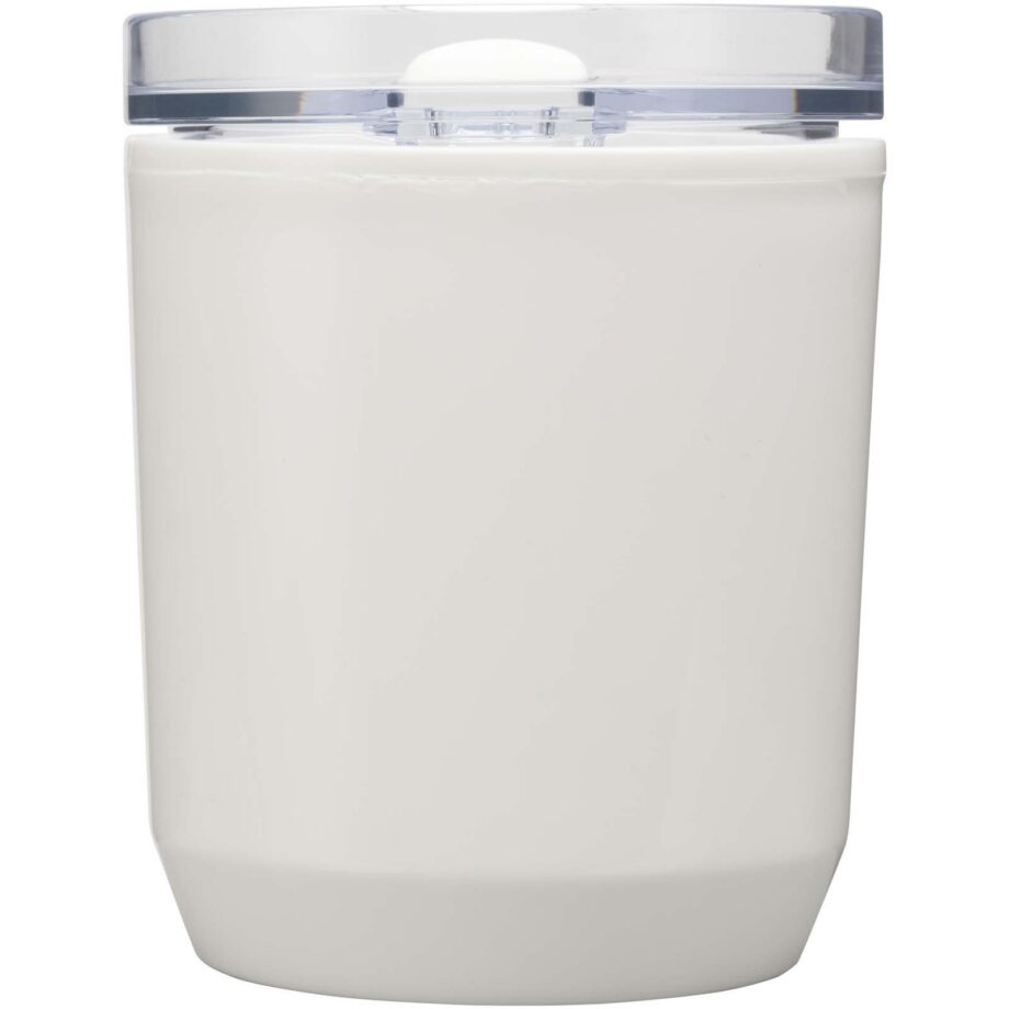 Hudson 180 ml taaskasutatud plastist topeltseinaga tops
