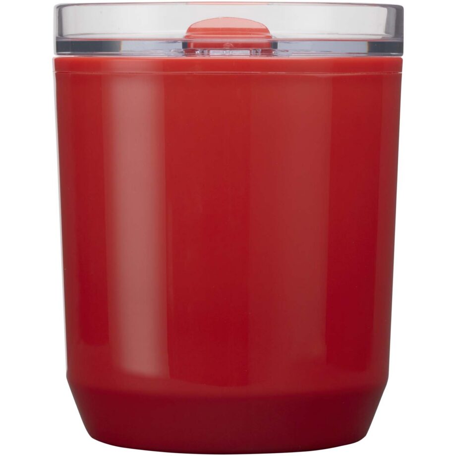 Hudson 180 ml taaskasutatud plastist topeltseinaga tops