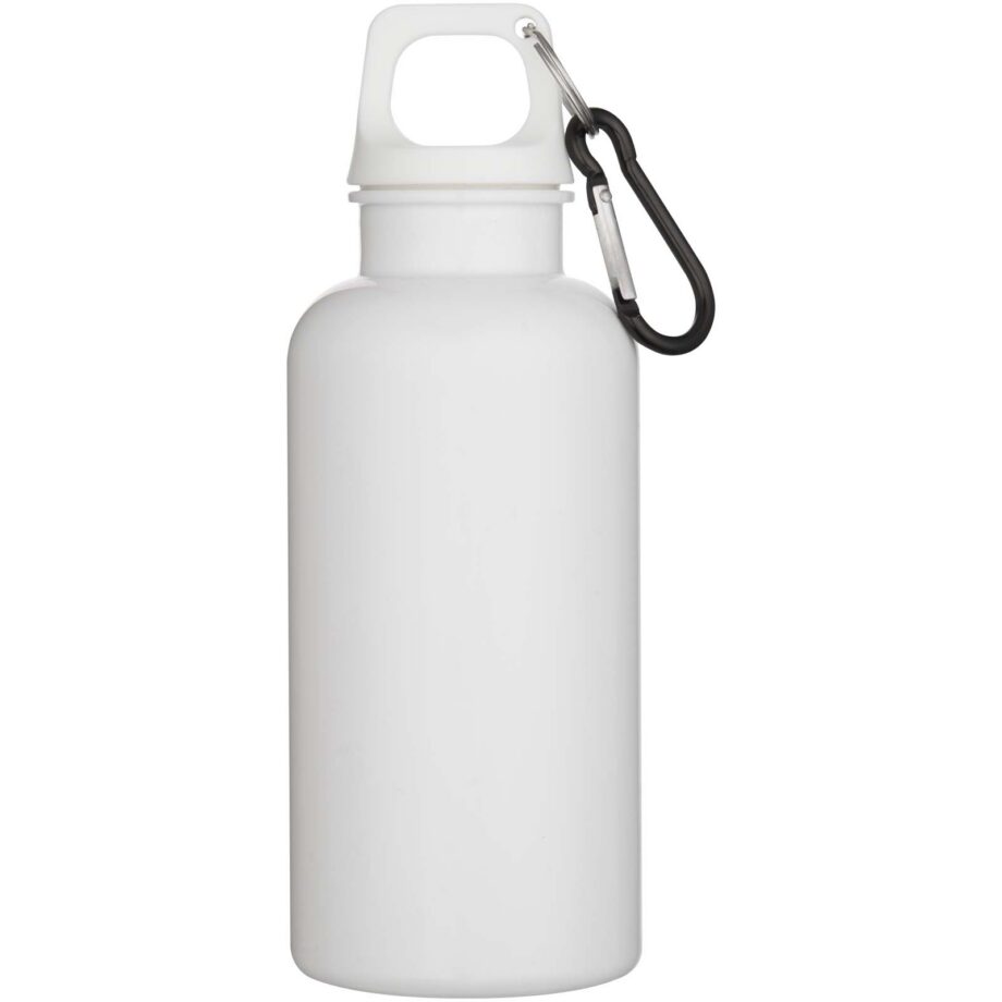 Oregon 400 ml ühevärviline RCS-taaskasutatud plastpudel karabiiniga