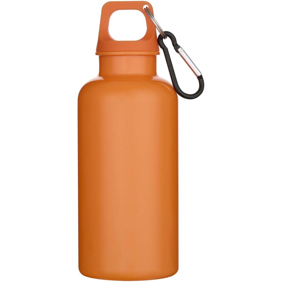 Oregon 400 ml ühevärviline RCS-taaskasutatud plastpudel karabiiniga