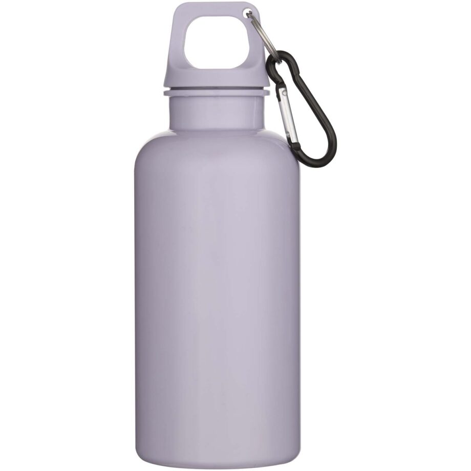 Oregon 400 ml ühevärviline RCS-taaskasutatud plastpudel karabiiniga