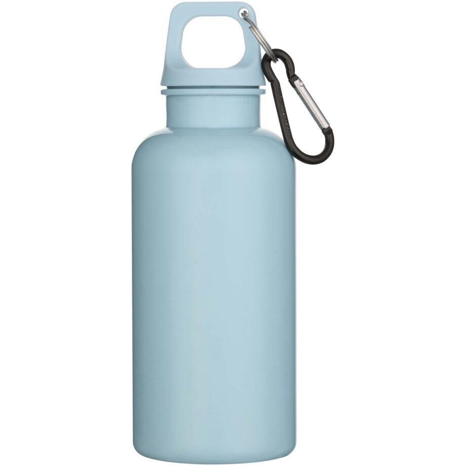 Oregon 400 ml ühevärviline RCS-taaskasutatud plastpudel karabiiniga