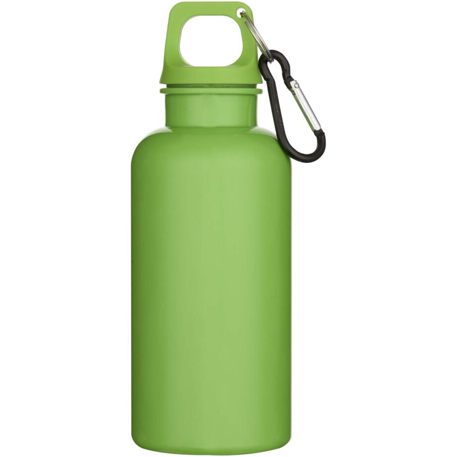 Oregon 400 ml ühevärviline RCS-taaskasutatud plastpudel karabiiniga