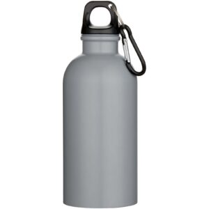 Oregon 400 ml mattpinnaga RCS-sertifikaadiga taaskasutatud terasest joogipudel karabiiniga