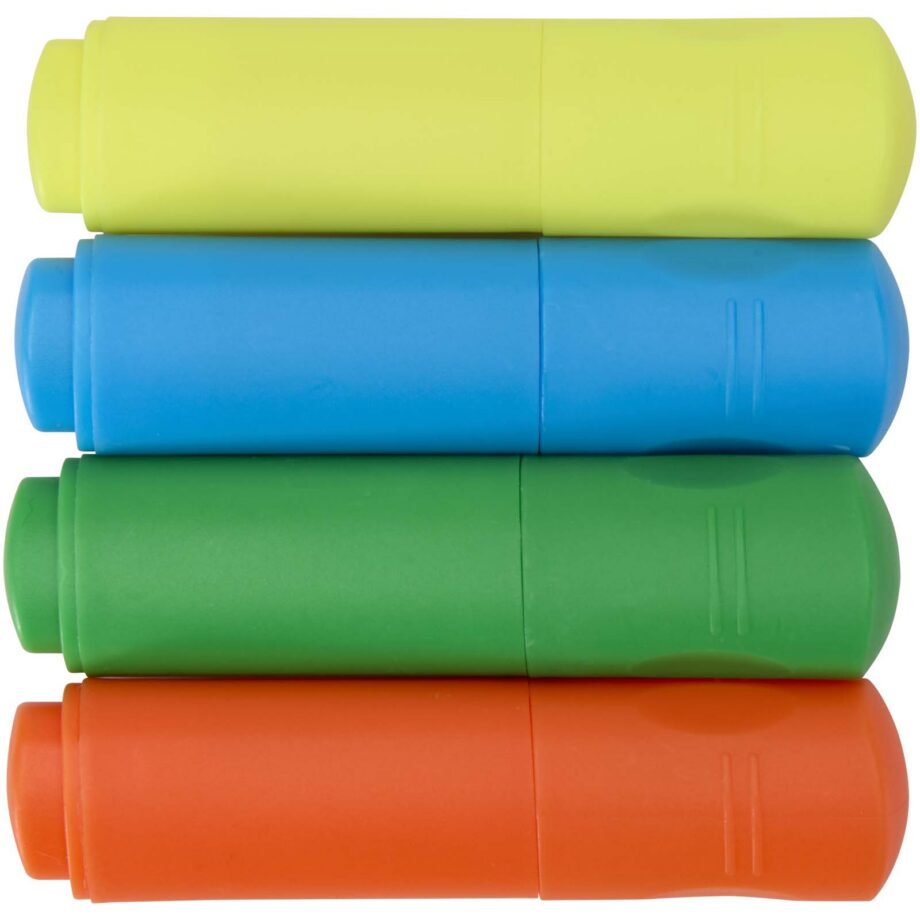 Mini-markerite komplekt taaskasutatud plastist