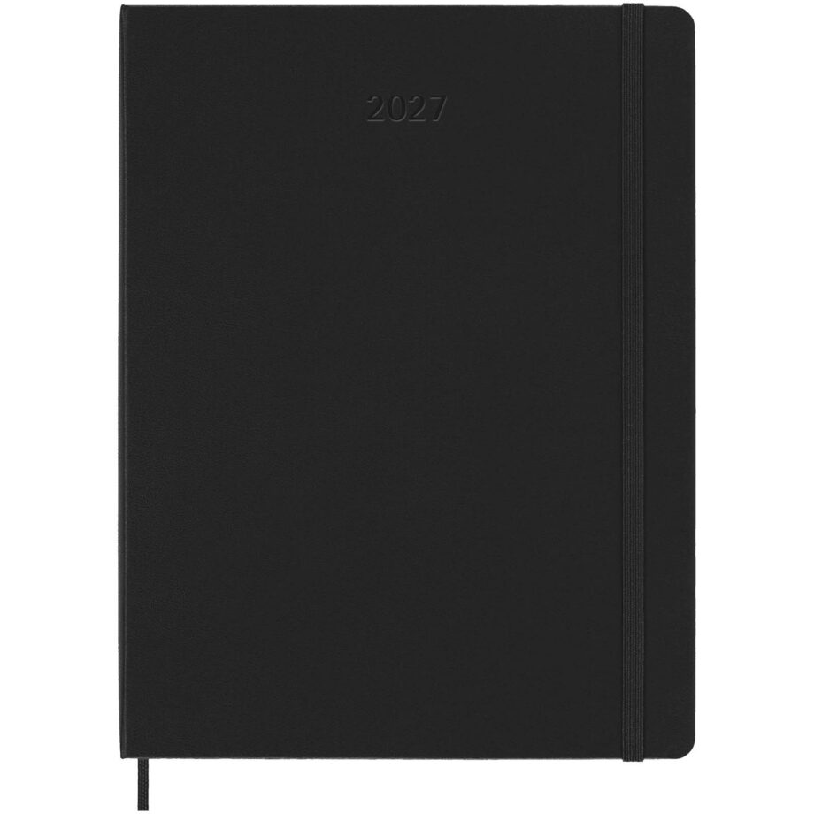 Moleskine kõvakattega 12 kuu XL-nädalaplaneerija