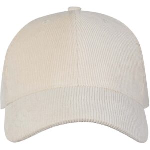 Hutton 6 panel 280 g/m² recycled corduroy cap