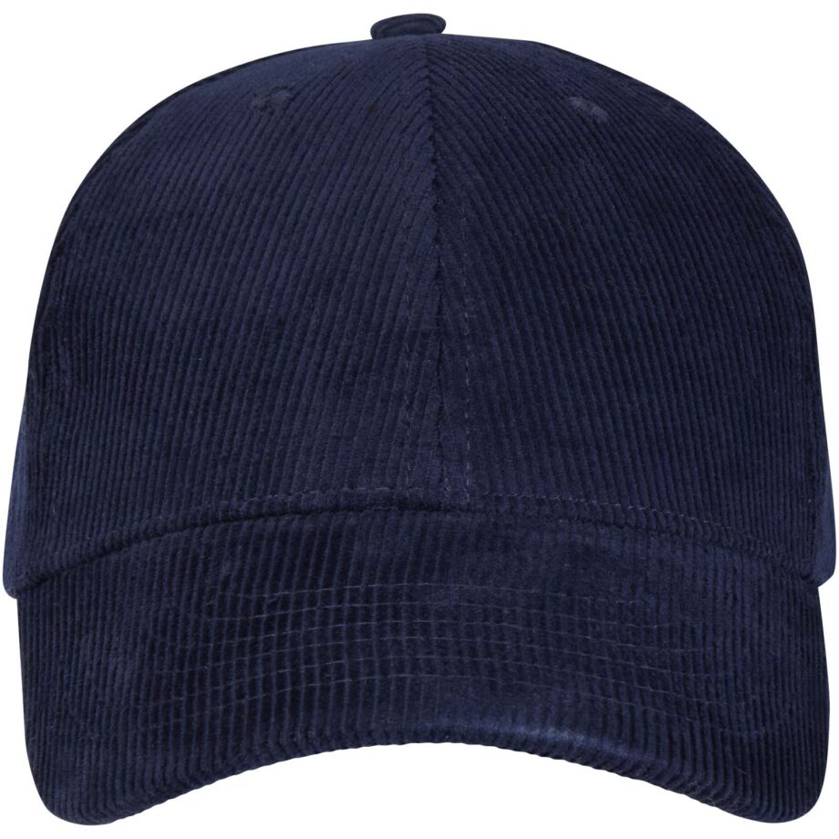 Hutton 6 panel 280 g/m² recycled corduroy cap