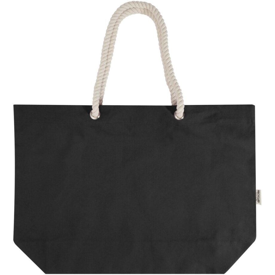 Florida 270 g/m² GRS-taaskasutatud puuvillane rannakott, 18 l