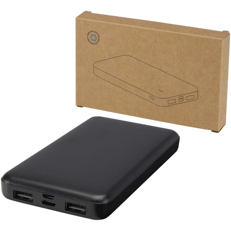 Intan 10.000 mAh 10W recycled plastic power bank