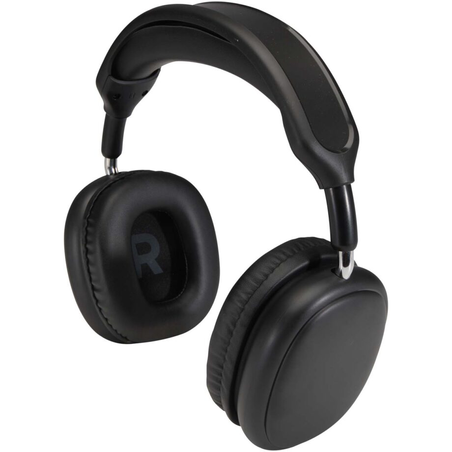 Alzir recycled plastic over-ear wireless Bluetooth headset