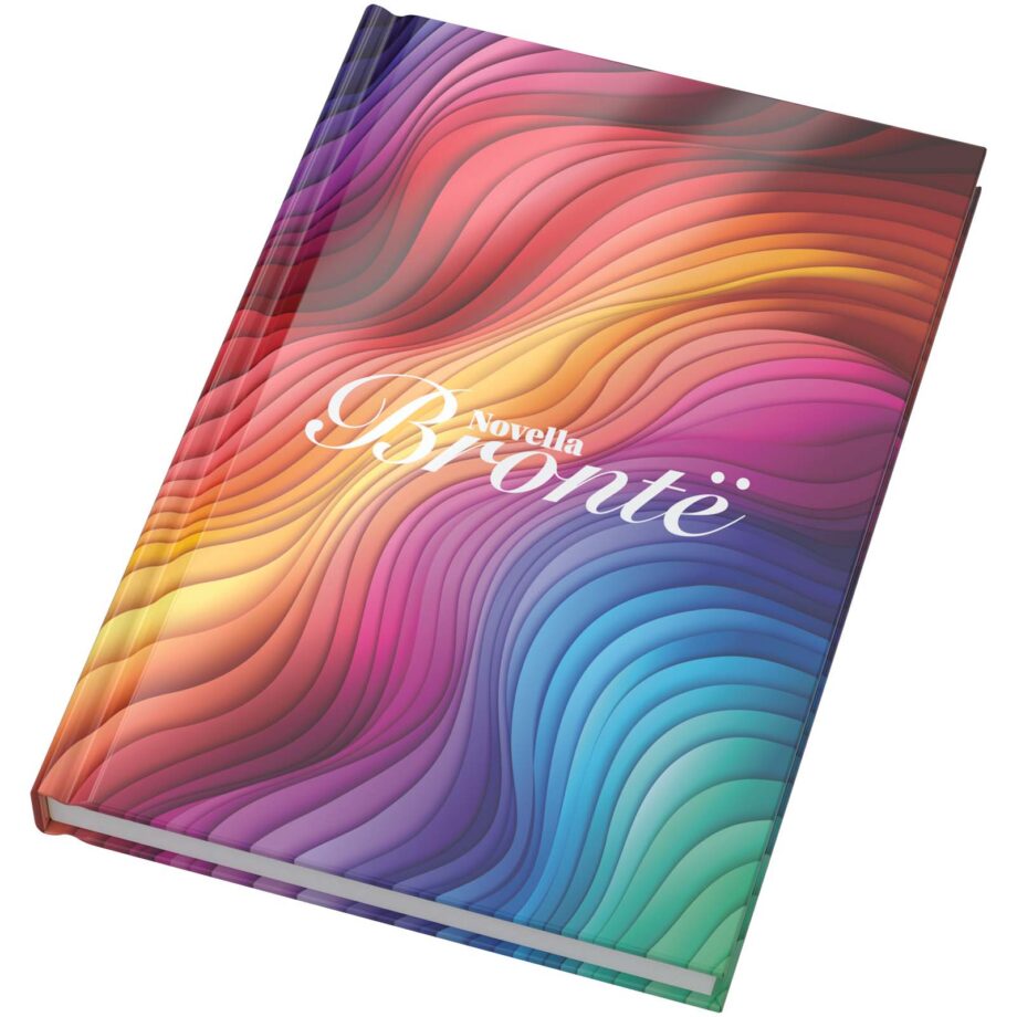 Novella Brontë A5 glossy hard cover notebook – 100 sheets