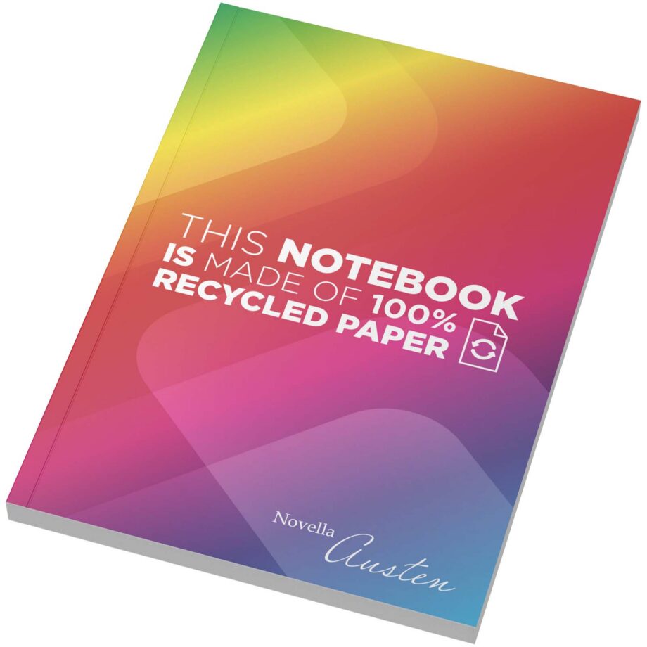Novella Austen A5 recycled soft cover notebook – 100 sheets