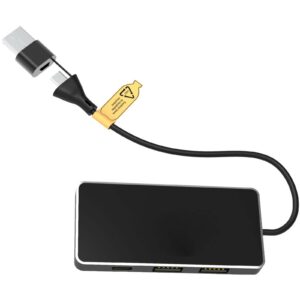 SCX.design H20 8-ühes USB-jaotur kahe sisendi ja kuue pordiga