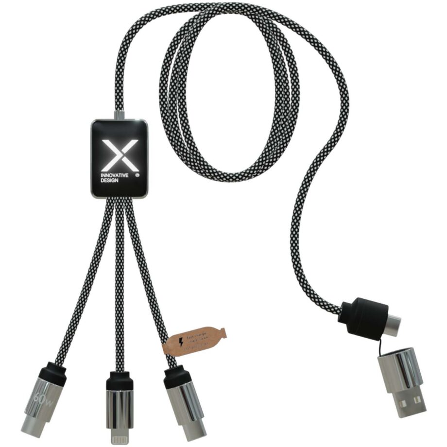 SCX.design C33 60W Type-C charging cable with dual light-up logo