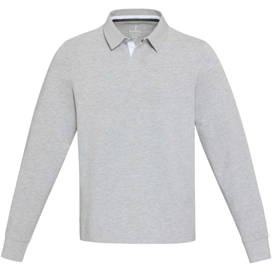 Clyde’i unisex orgaanilisest puuvillast ragbistiilis polo-pusa