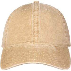 Grafton 6-paneeliline washed-nokamüts, 270 g/m²