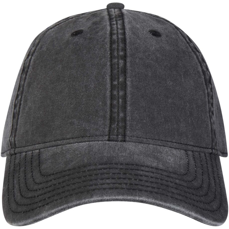 Grafton 6-paneeliline washed-nokamüts, 270 g/m²