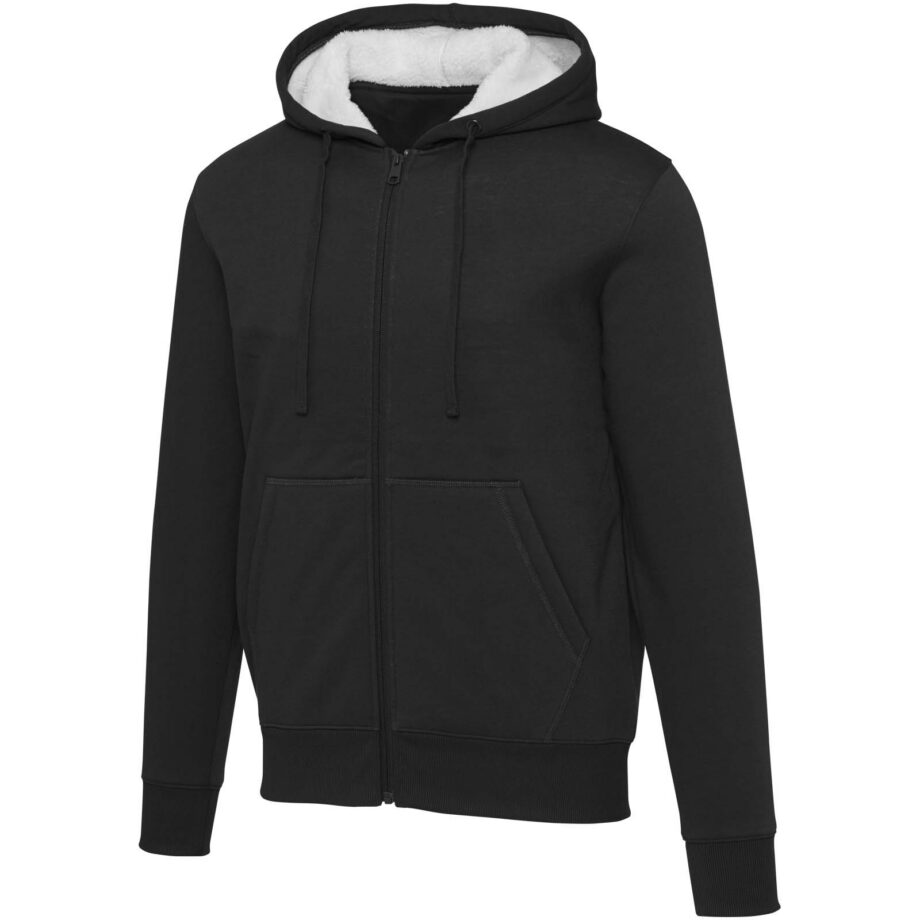 Natron 320 g/m² sherpa full-zip hoodie