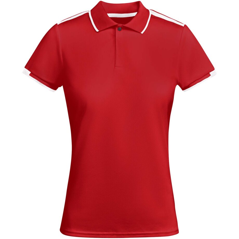 Tamil naiste lühikeste varrukatega spordipolo, 150 g/m²