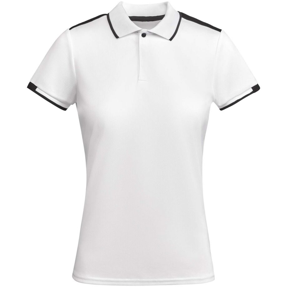 Tamil naiste lühikeste varrukatega spordipolo, 150 g/m²