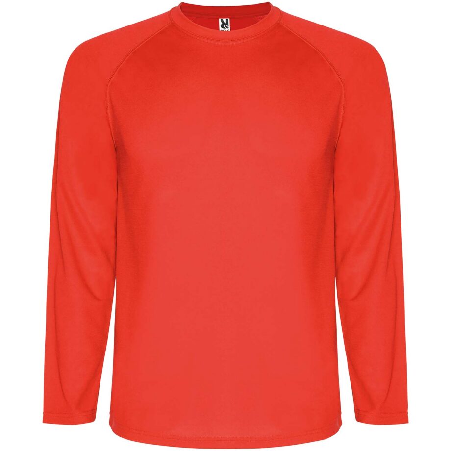 Montecarlo 150 g/m² pikkade varrukatega meeste spordi-T-särk