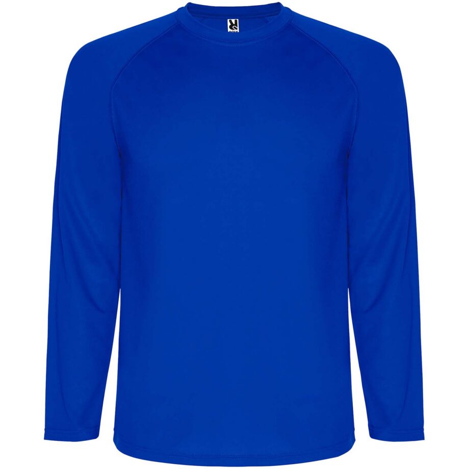 Montecarlo 150 g/m² pikkade varrukatega meeste spordi-T-särk