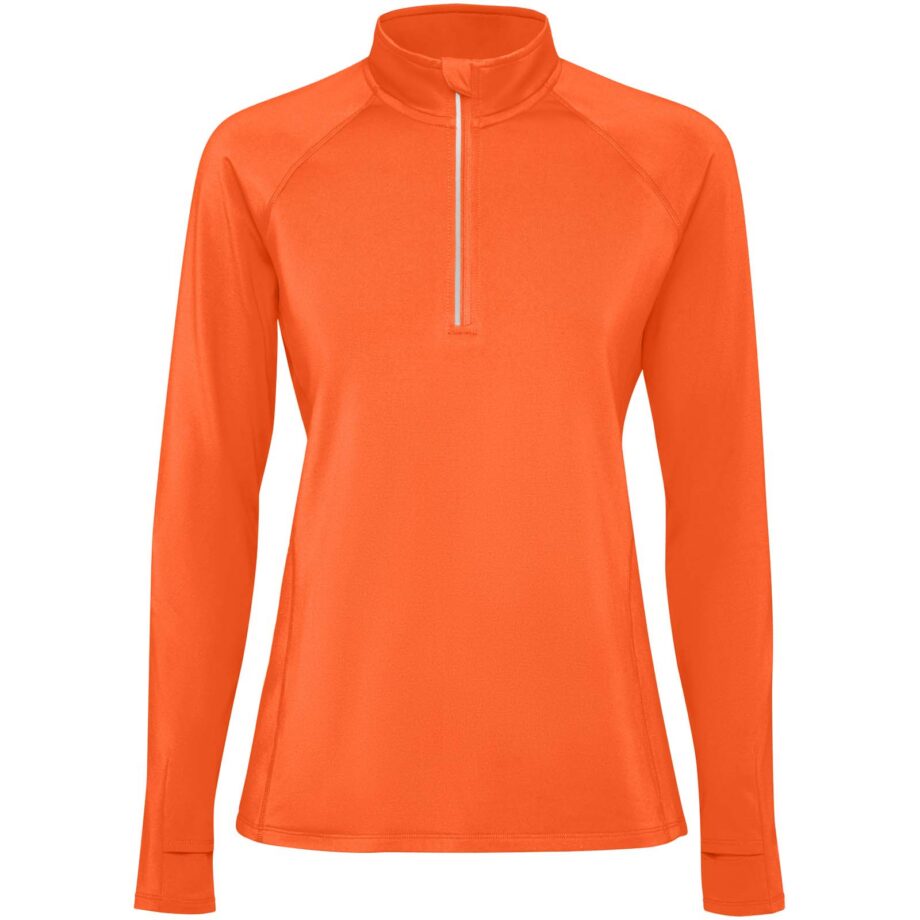 Estambul 200 g/m² long sleeve women’s half zip sweatshirt