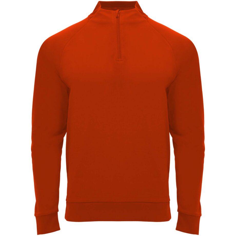 Epiro 200 g/m² pikkade varrukatega unisex-spordipusa pooliku lukuga