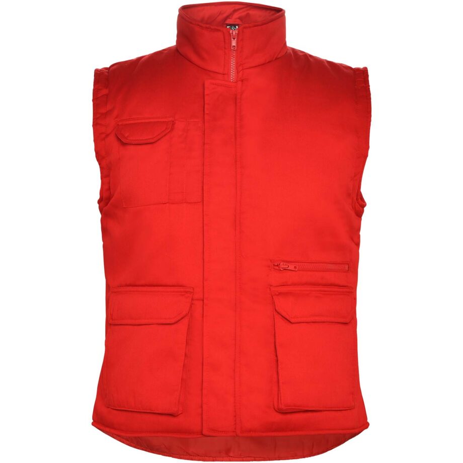 Almanzor multi-purpose workwear bodywarmer with high neck