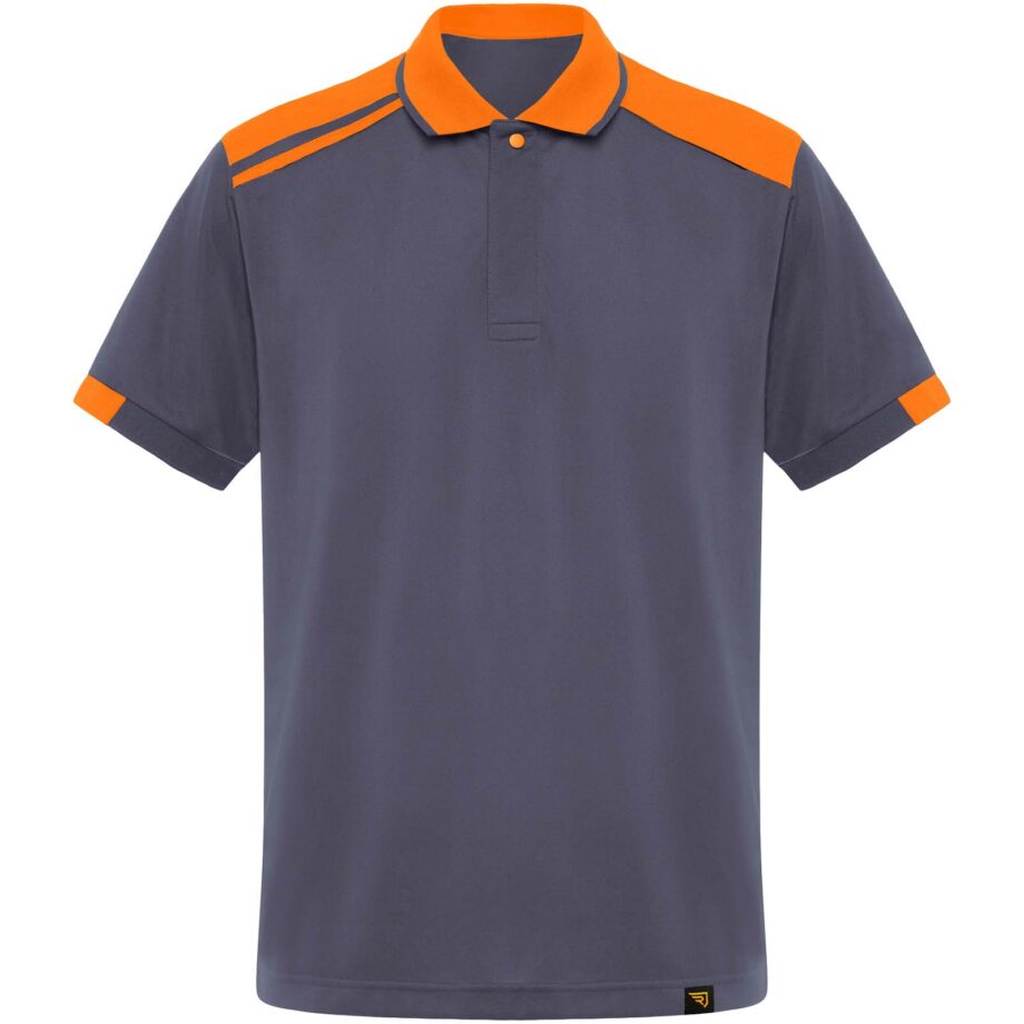 Samurai 160 g/m2 unisex antibacterial short sleeve polo
