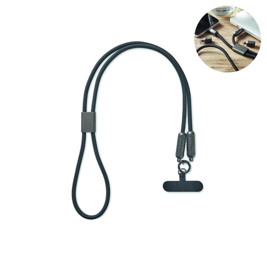 SHAKA 60 W USB-C–USB-C kaabel telefonihoidikuga