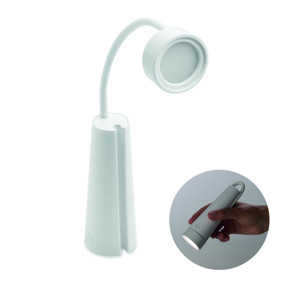 2-in-1 laualamp ja taskulamp
