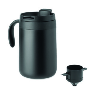 CAFETITO kahekihiline termokruus kohvifiltriga
