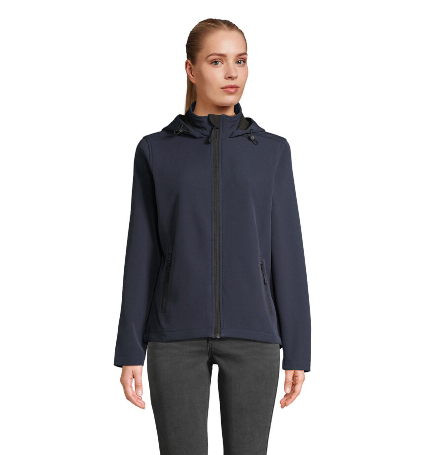 SOL’S RACE kapuutsiga naiste softshell-jakk