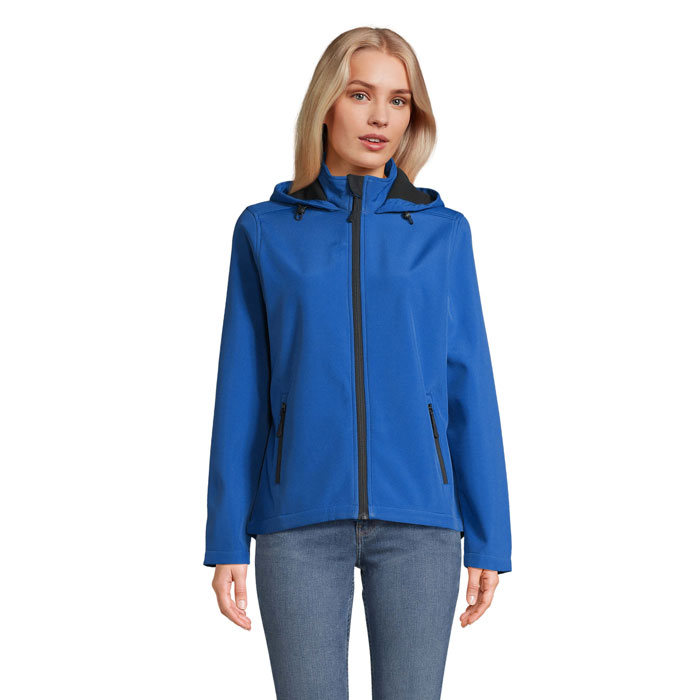 SOL’S RACE kapuutsiga naiste softshell-jakk