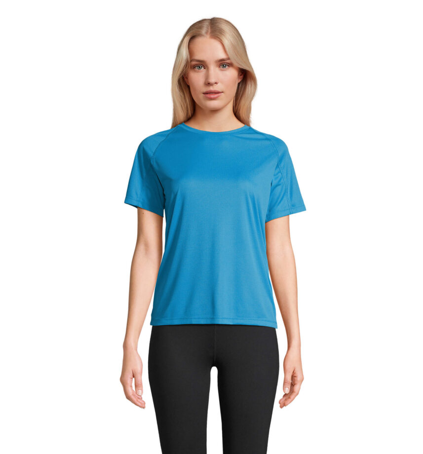 VORTEX WOMEN raglaanvarrukatega T-särk