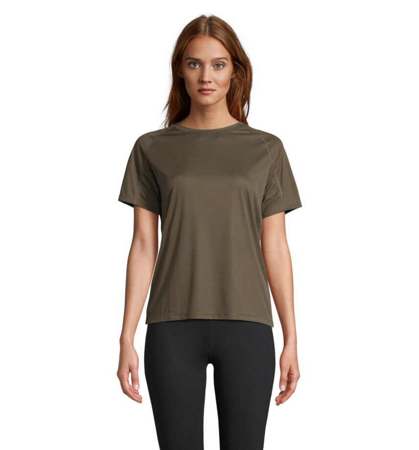 VORTEX WOMEN raglaanvarrukatega T-särk