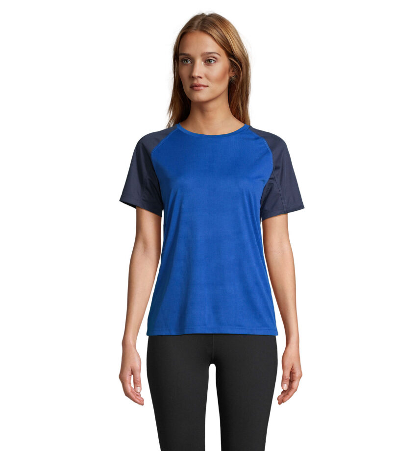 VORTEX WOMEN raglaanvarrukatega T-särk