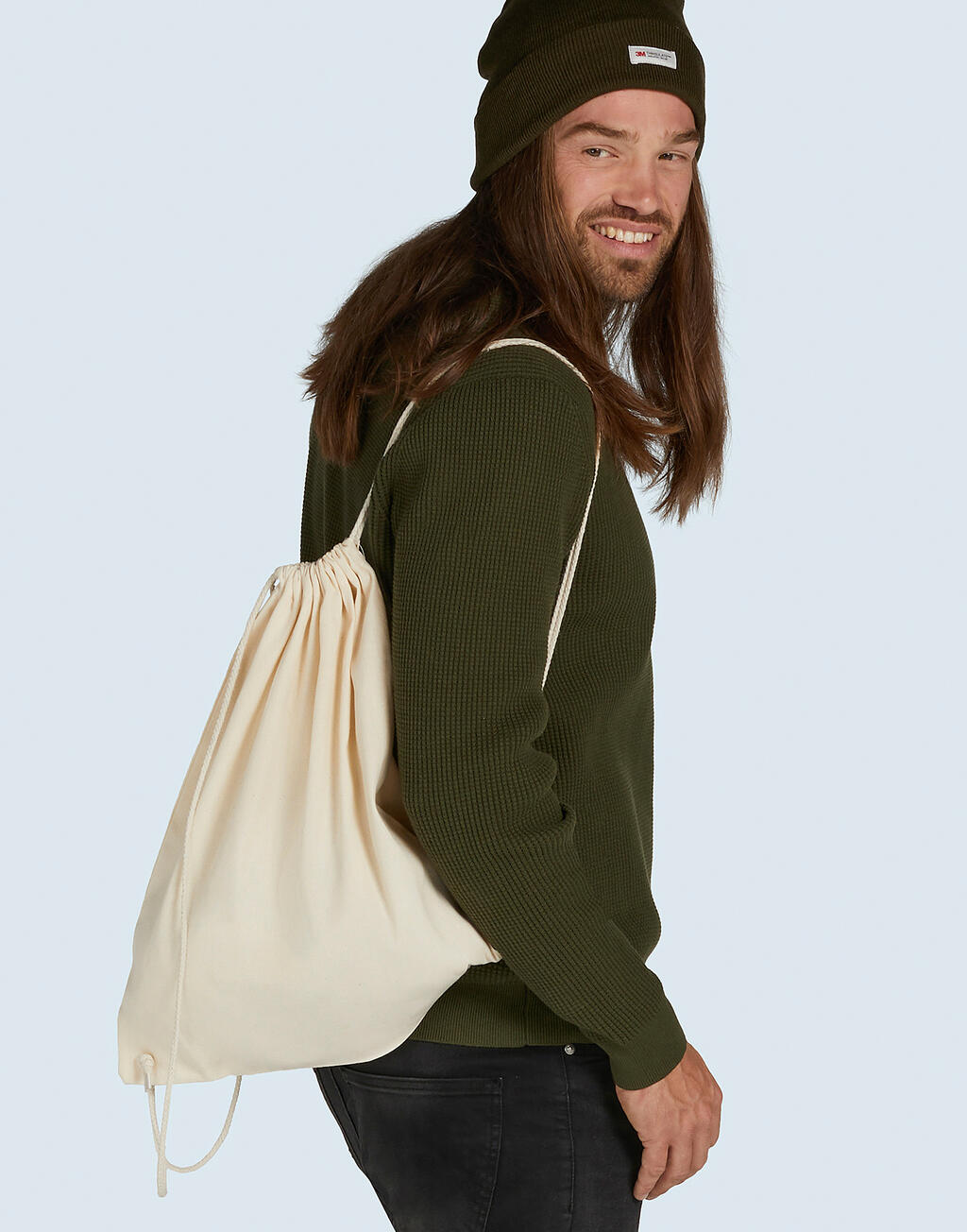 Baby Canvas puuvillane nöörseljakott 64257