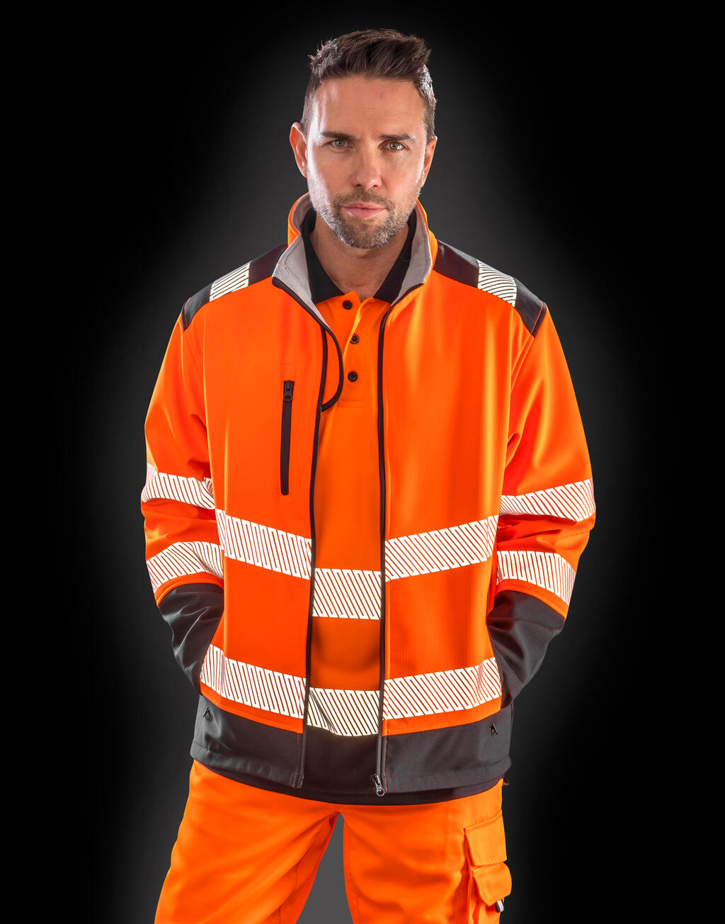 Trükitav Ripstopi helkur-softshell 95133