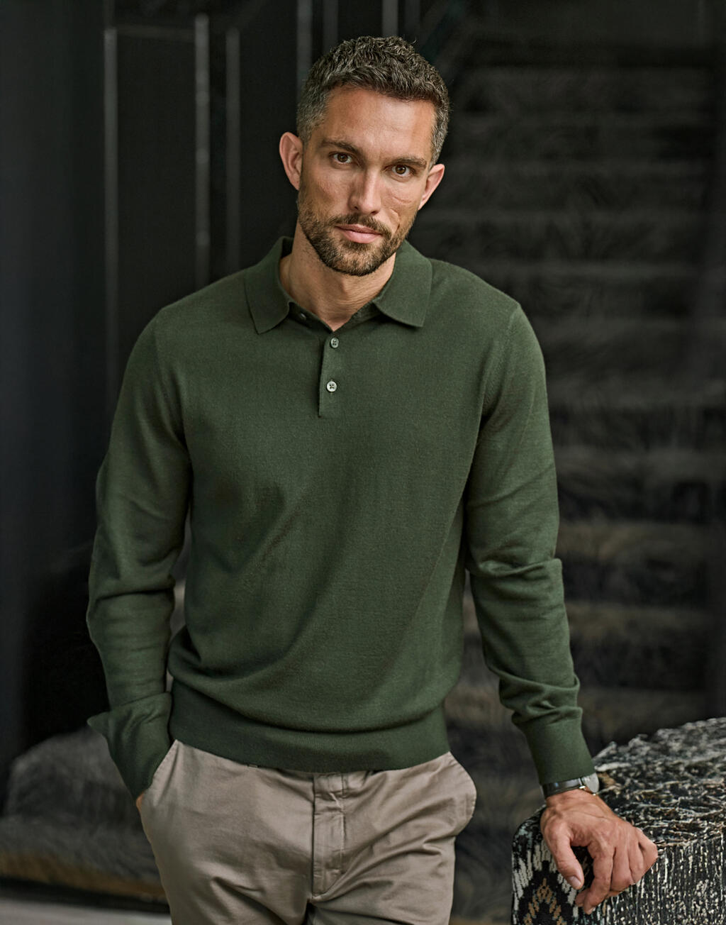 Kootud polosärk Polo Knit 76654